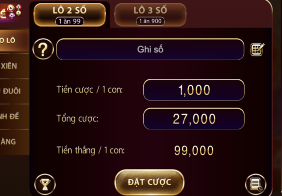 Những hình thức lô đề cơ bản tại cổng game Sunwin