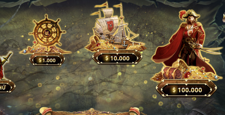 Các đặc điểm đắt giá tại Pirate Kings